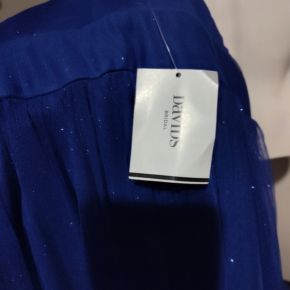 GORGEOUS V-neck Glitter Tulle Ball gown! - Picture 7 of 9